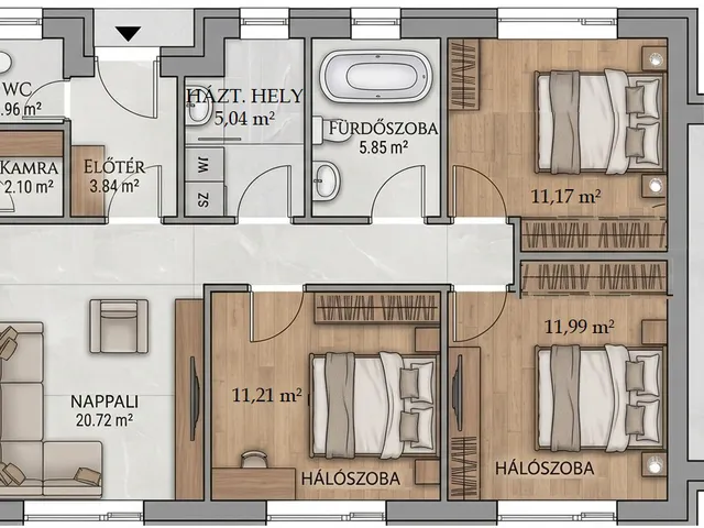 Eladó ház Nyíregyháza, Nyírszőlős 105 nm