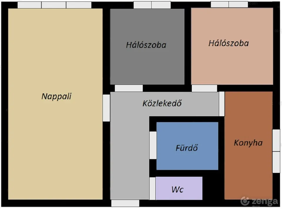 Mieszkanie 2-pokojowe, 51 m²