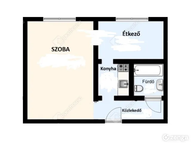 Eladó lakás Miskolc, Győri kapu 35 nm