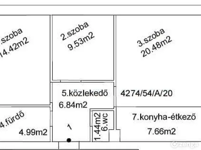 Eladó lakás Veszprém, Cholnokyváros 65 nm