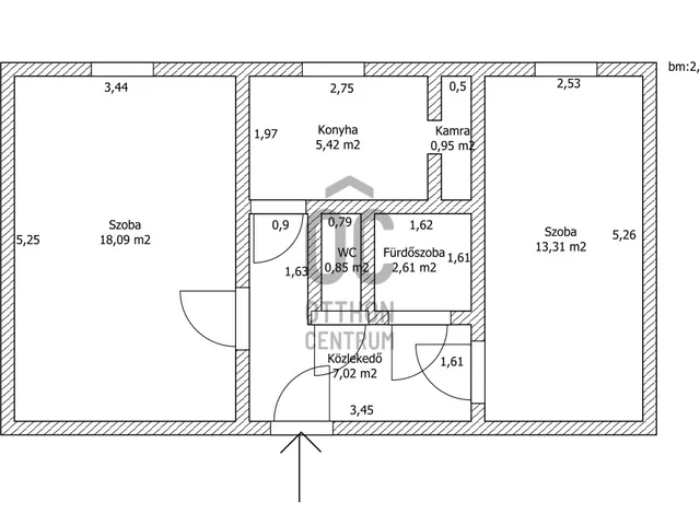 Eladó lakás Hódmezővásárhely, Susán 48 nm