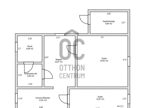 Eladó ház Hódmezővásárhely 80 nm