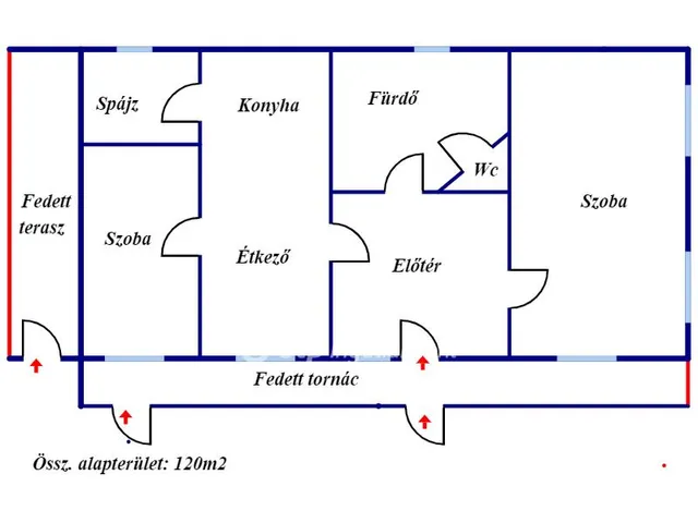 Eladó ház Sárospatak 120 nm