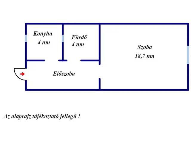 Eladó lakás Miskolc 31 nm