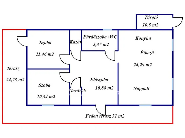 Eladó ház Sajószentpéter 72 nm