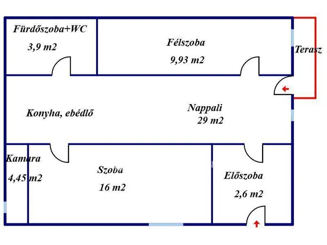 Eladó ház Bükkábrány 69 nm