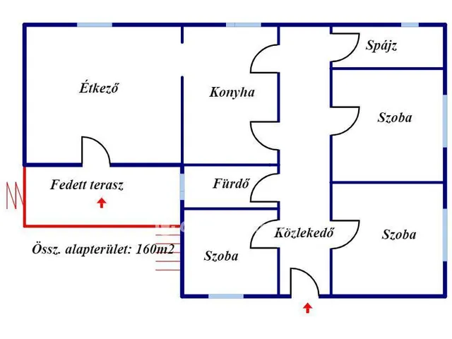 Eladó ház Tiszakarád 160 nm