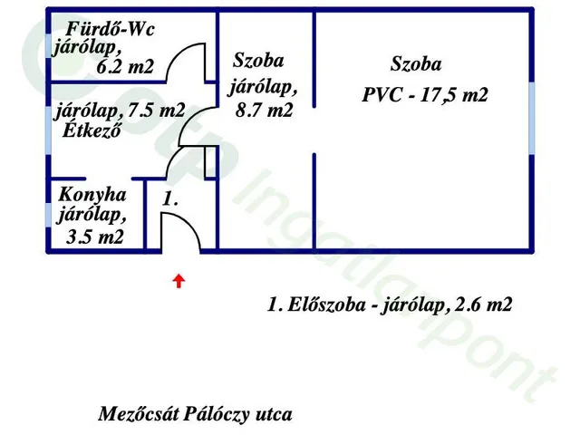 Eladó ház Mezőcsát 46 nm