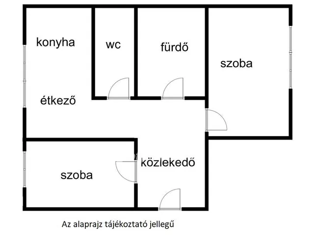 Eladó lakás Tiszaújváros 51 nm