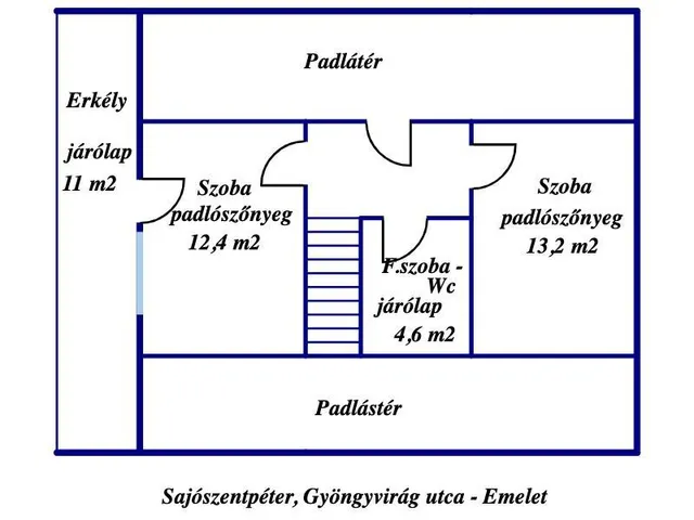 Eladó ház Sajószentpéter 140 nm