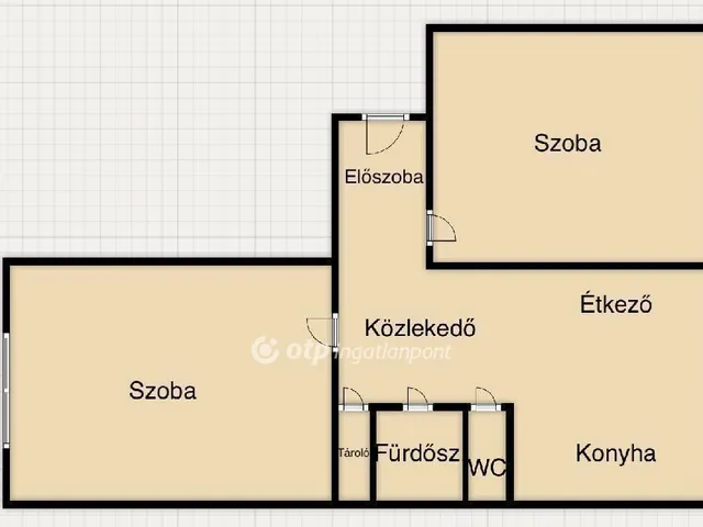 Eladó lakás Miskolc, Győri kapu 51 nm