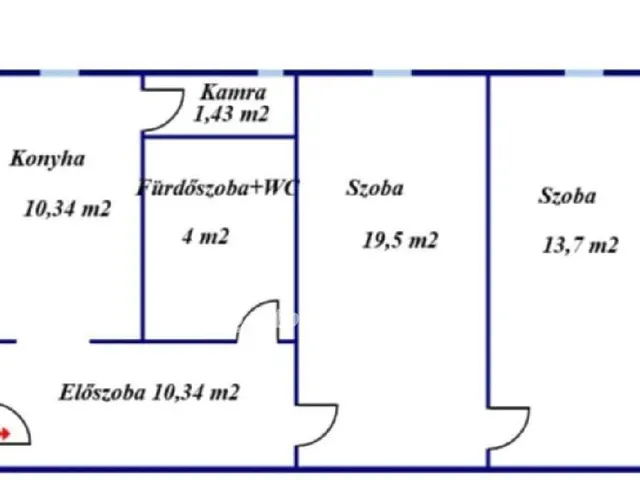 Eladó lakás Miskolc 54 nm