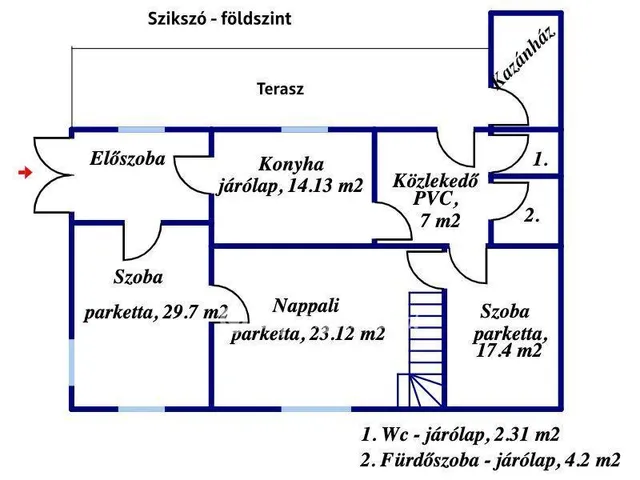 Eladó ház Szikszó 235 nm