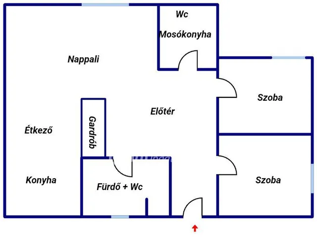 Kiadó lakás Miskolc 78 nm