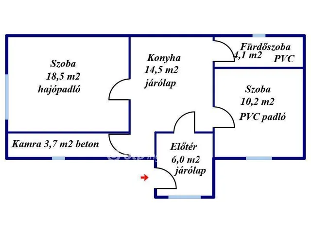 Eladó ház Miskolc 57 nm