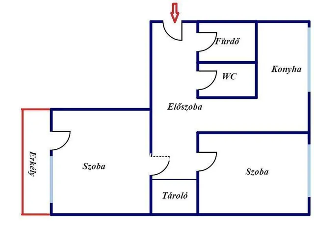 Eladó lakás Miskolc 55 nm