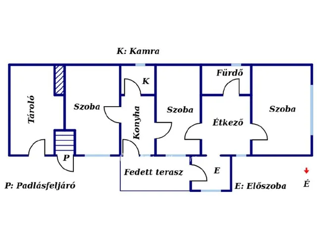 Eladó ház Bódvaszilas 95 nm