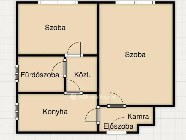 Eladó lakás Miskolc, Dél-Kilián 41 nm