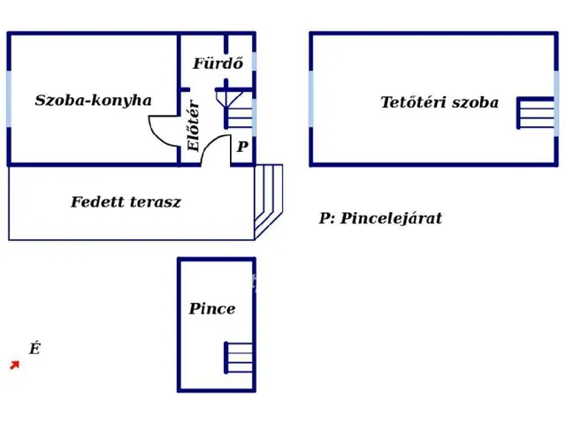 Eladó üdülő és hétvégi ház Kazincbarcika 40 nm