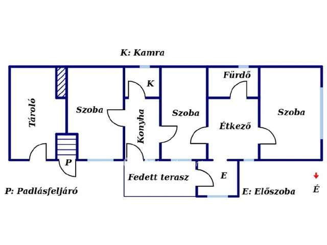 Eladó ház Bódvaszilas 95 nm