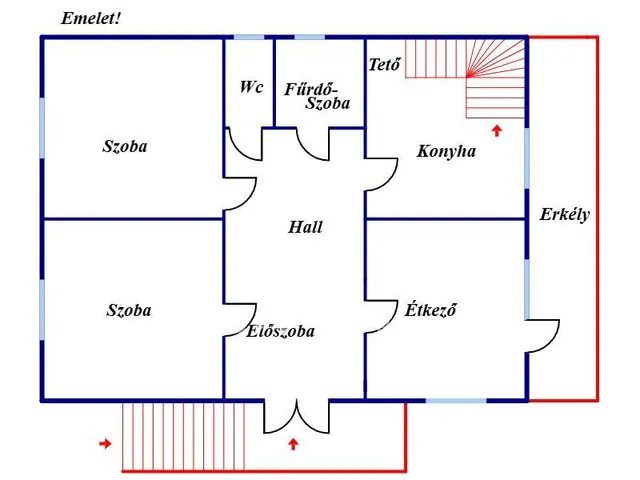 Eladó ház Miskolc, Bulgárföld 270 nm