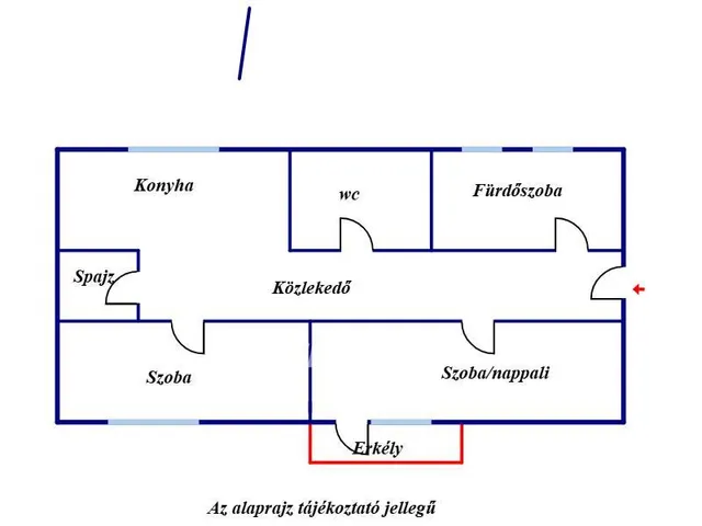 Eladó lakás Miskolc, Belváros 55 nm