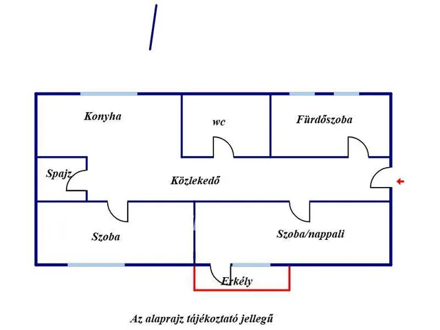 Eladó lakás Miskolc 55 nm
