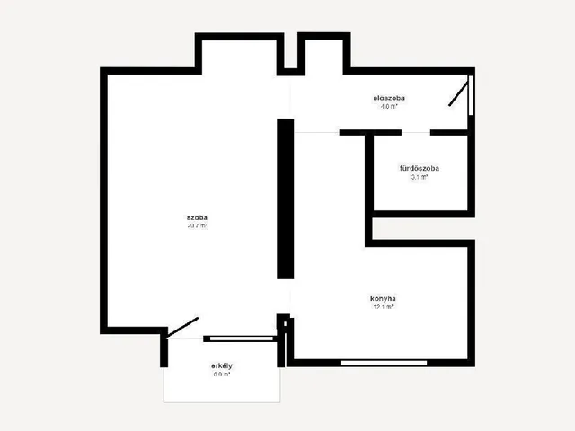 Eladó lakás Miskolc 44 nm