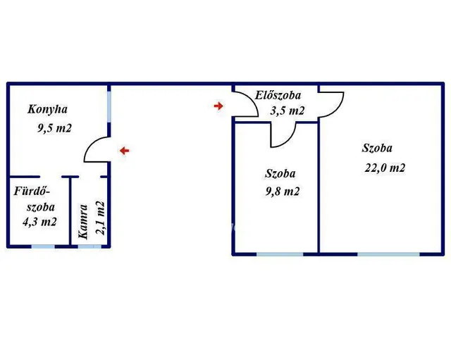Eladó ház Miskolc 51 nm