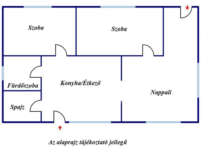 Eladó ház Emőd 75 nm