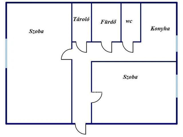 Eladó lakás Miskolc 51 nm