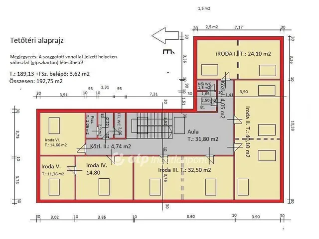 Eladó ház Miskolc, Belváros 350 nm