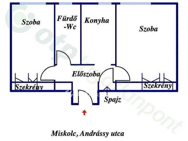 Eladó lakás Miskolc 48 nm