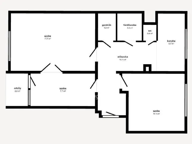 Eladó lakás Tiszaújváros 60 nm