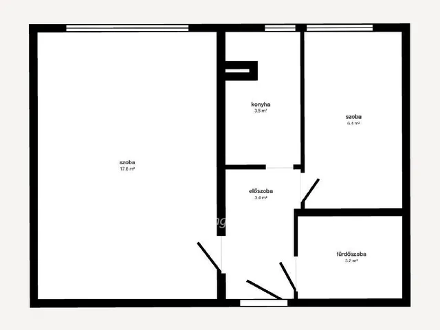 Eladó lakás Miskolc, Szentpéteri kapu 35 nm