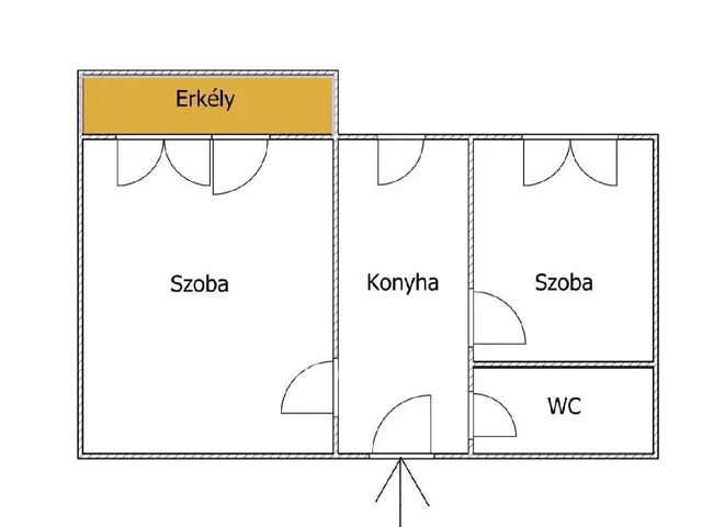 Eladó lakás Miskolc, Avas 37 nm
