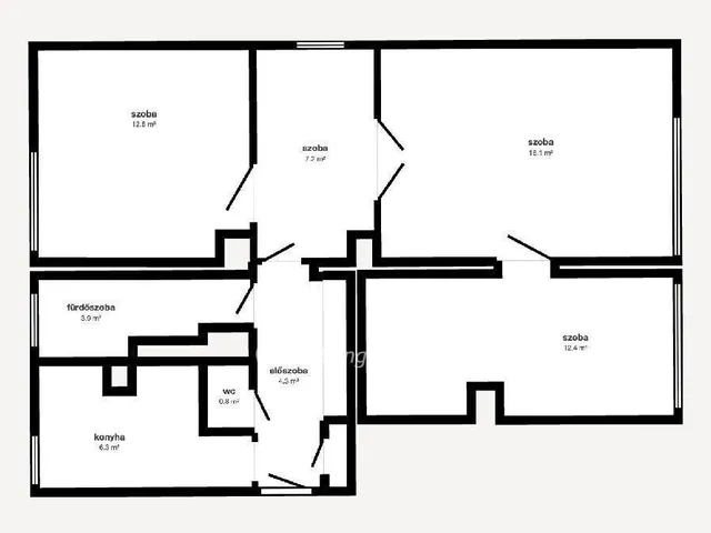 Eladó lakás Miskolc 67 nm