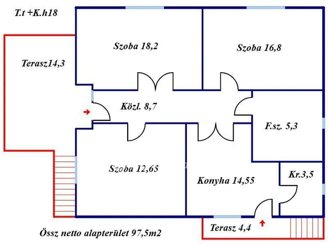 Eladó ház Tolcsva 98 nm