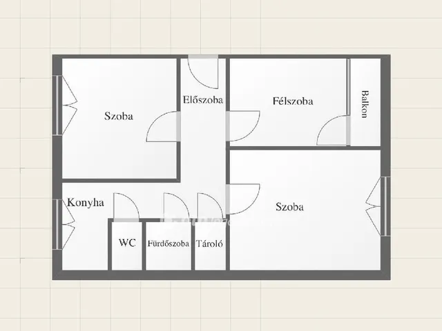 Eladó lakás Miskolc, Győri kapu 63 nm