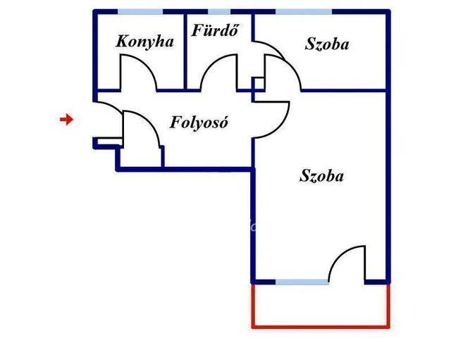 Eladó lakás Miskolc, Bulgárföld 54 nm