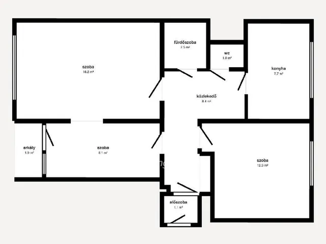 Eladó lakás Miskolc 61 nm