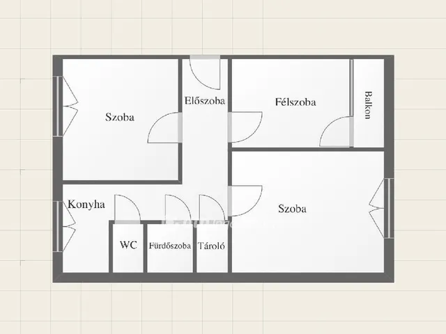 Eladó lakás Miskolc, Győri kapu 63 nm