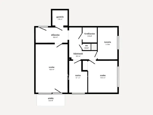 Eladó lakás Miskolc 63 nm