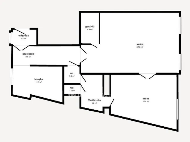 Eladó lakás Miskolc, Belváros 91 nm