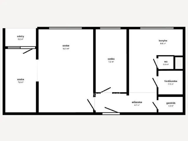 Eladó lakás Miskolc, Diósgyőr 54 nm