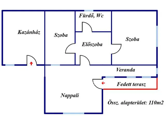 Eladó ház Sárospatak 110 nm