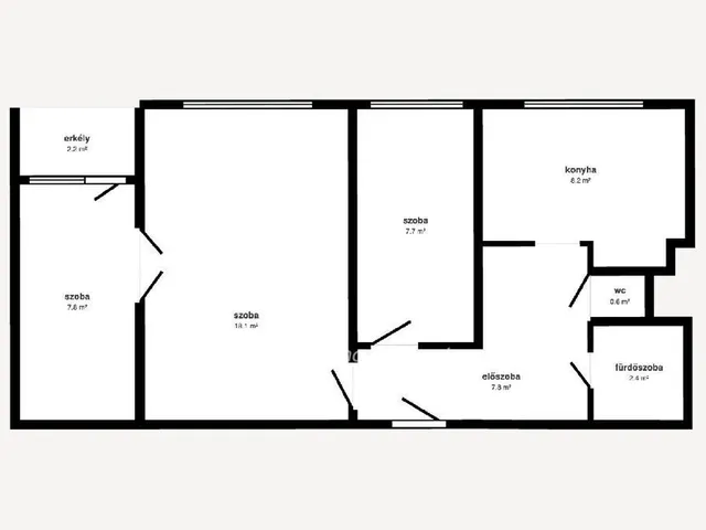 Eladó lakás Miskolc, Avas 54 nm
