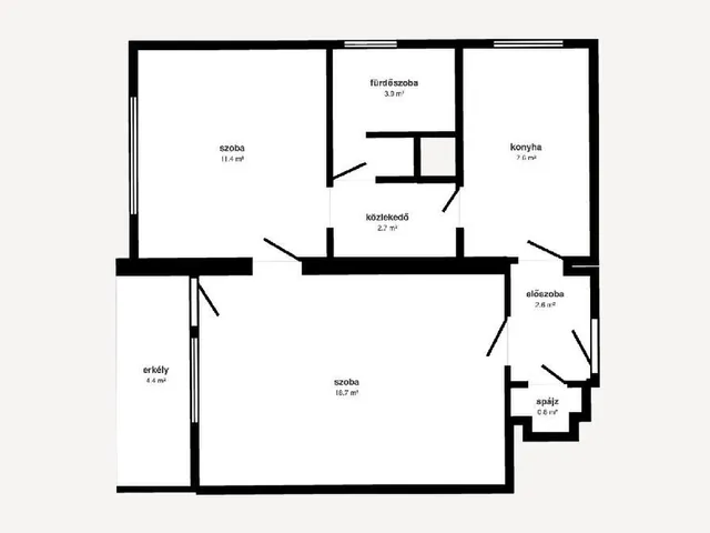 Eladó lakás Kazincbarcika 53 nm