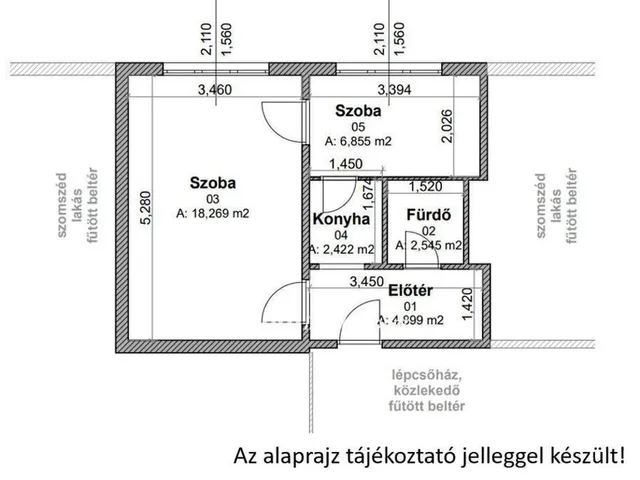 Eladó lakás Miskolc, Avas 35 nm