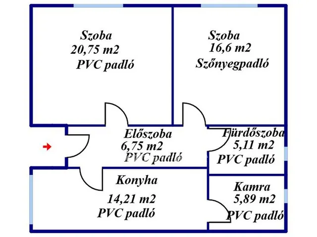 Eladó ház Miskolc, Görömböly 69 nm